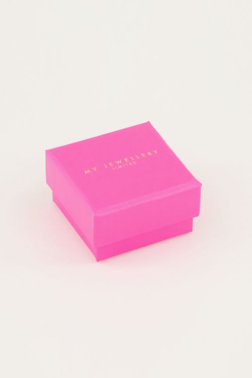 Ringendoosje lichtroze zwart, Sieradendoosje My Jewellery