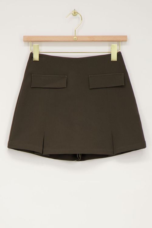 Green skort with pockets | My Jewellery