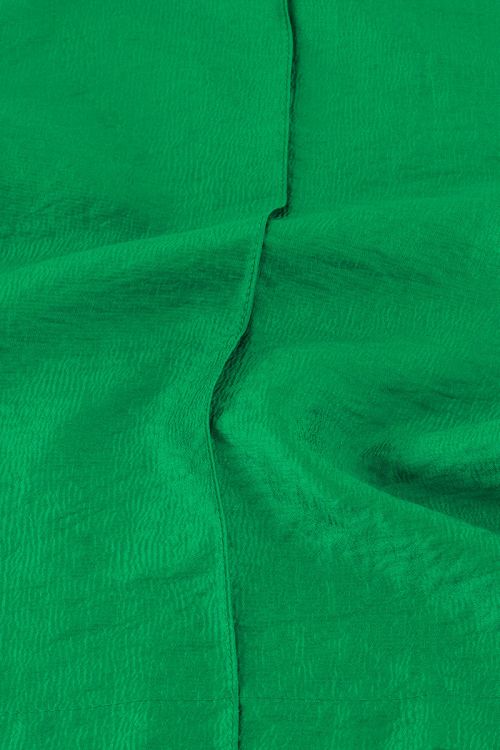 Green wide leg pants with pintucks | My Jewellery