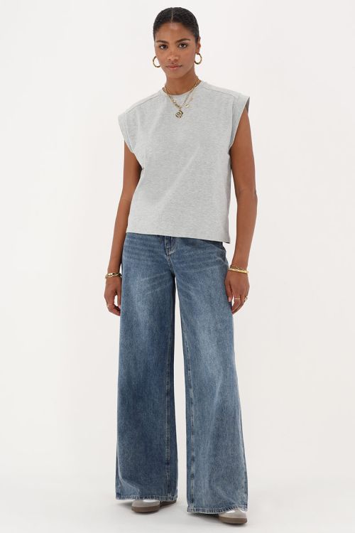 Grey top short sleeves | My Jewellery