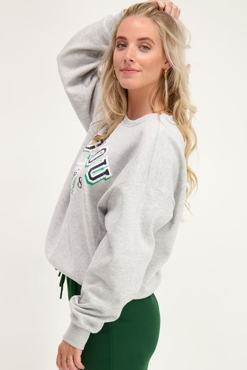 grijze sweater