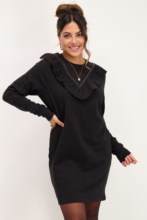little black sweater dress