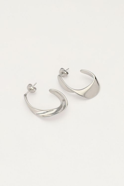 Earrings open oval thin | My Jewellery