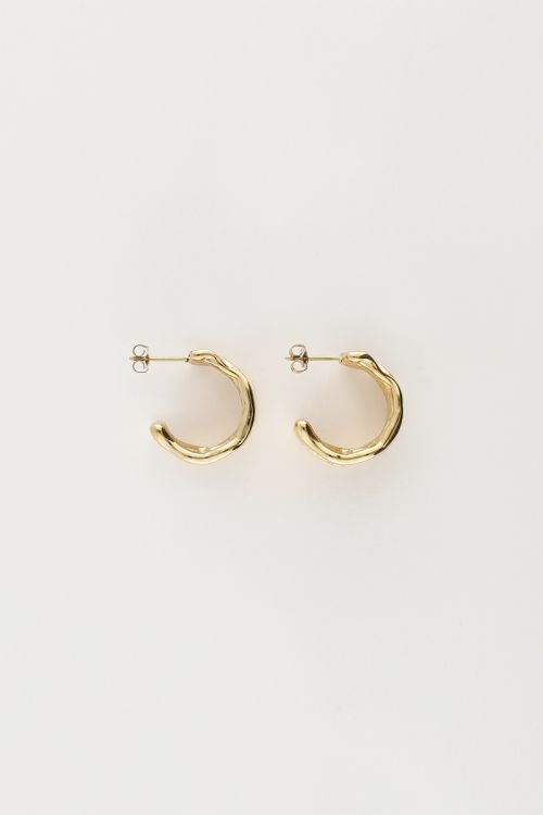 Earrings vintage "hammered" | My Jewellery
