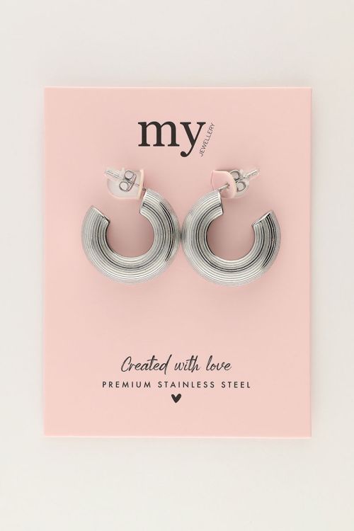 Earrings with light stripes  | My Jewellery