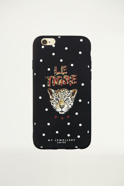 iPhone hoesje tijger stippen sterren soepel, hoesjes