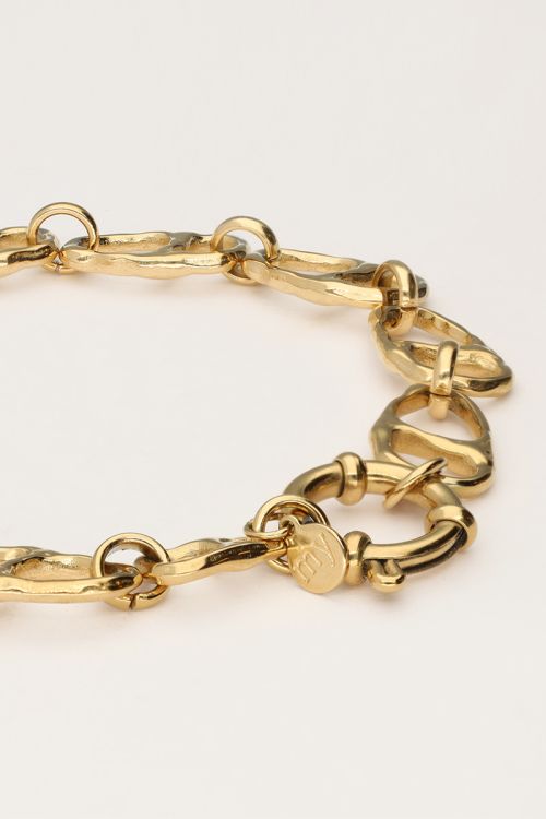 Iconic chain bracelet with round clasp | My Jewellery
