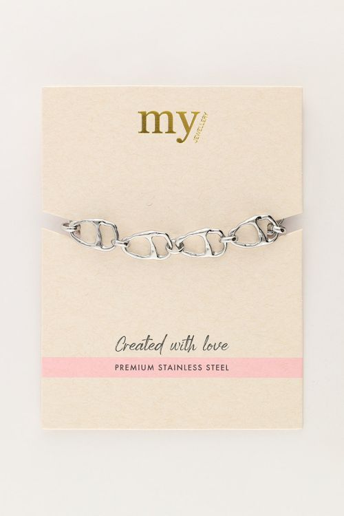 Iconic chain bracelet with round clasp | My Jewellery