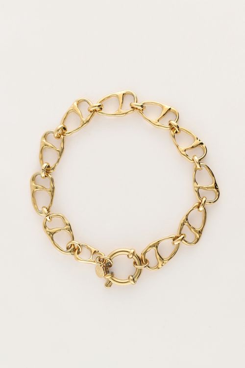Iconic chain bracelet with round clasp | My Jewellery