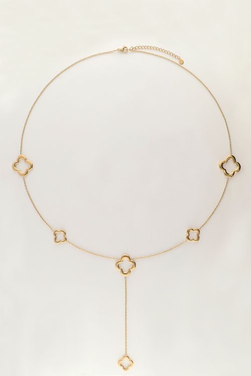 Iconic long necklace with clovers | My Jewellery