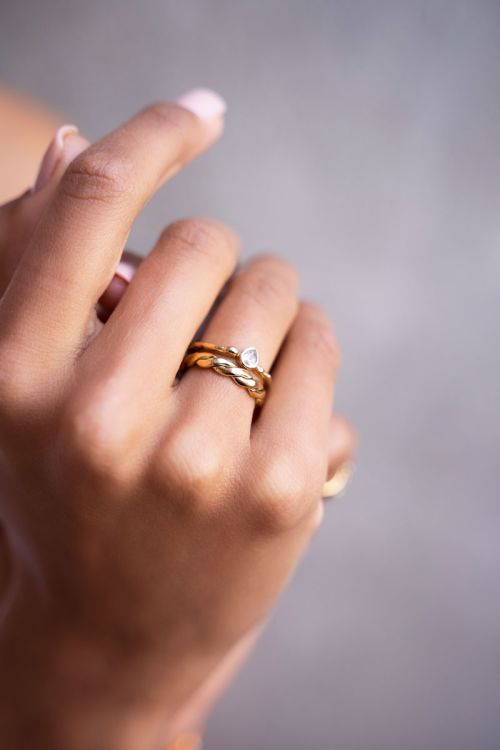Iconic Ring geflochten