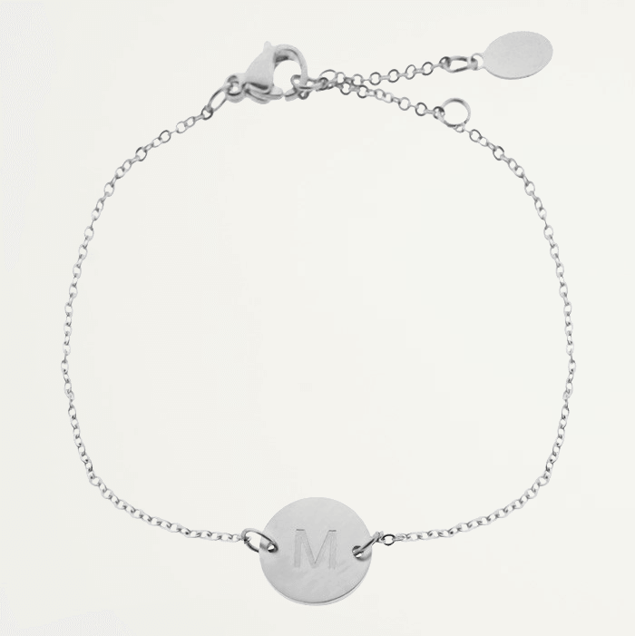 initial armband, gouden initial armbanden