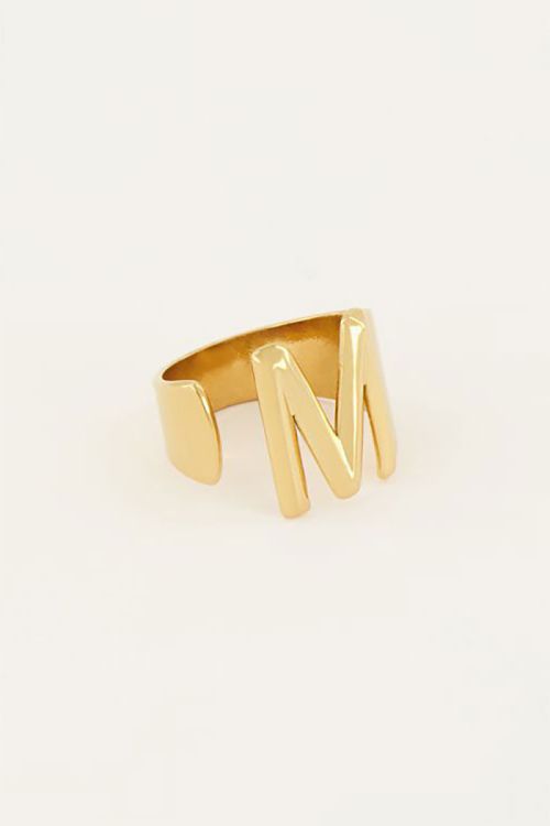 Initial statement ring |My Jewellery