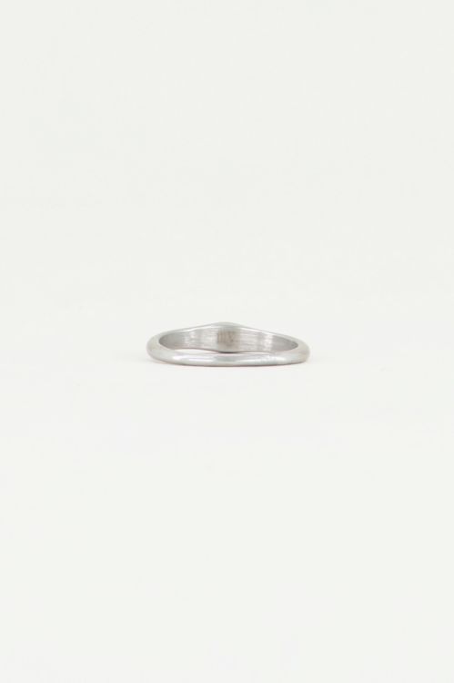Silver coloured initial ring | My Jewellery