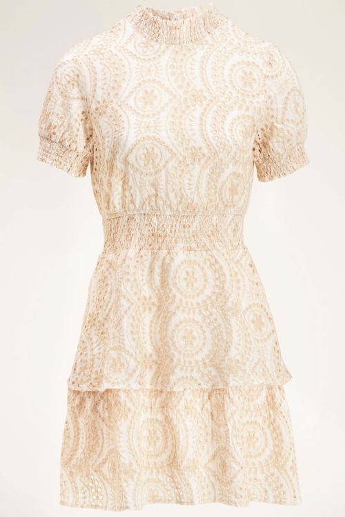 Witte jurk embroidery & smock | My Jewellery