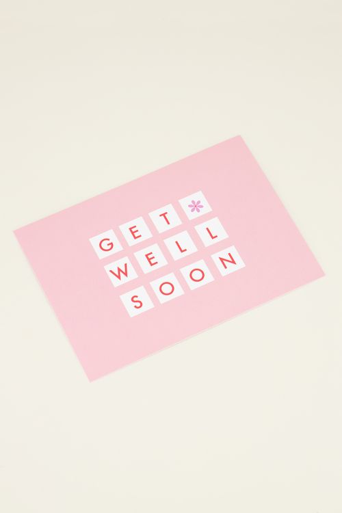 Get well soon card | My Jewellery card