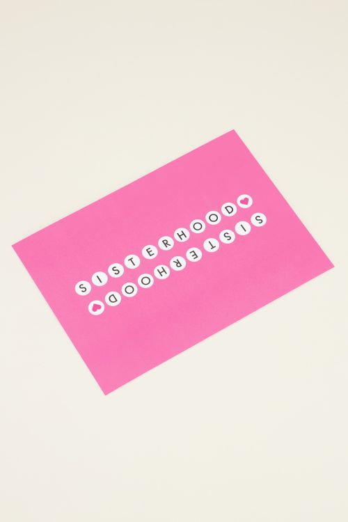 Carte rose | Carte My Jewellery