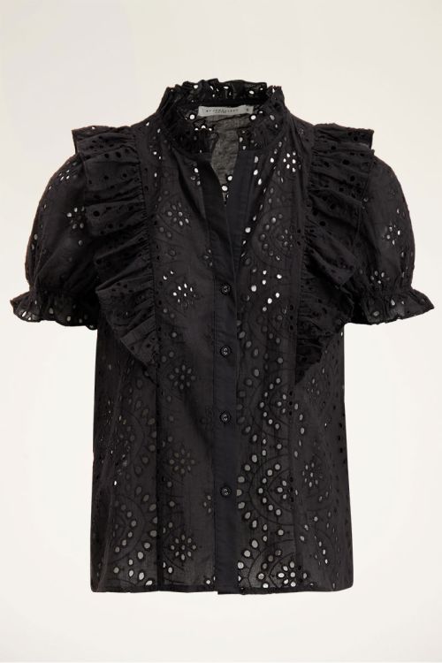 Zwarte blouse embroidery | My Jewellery
