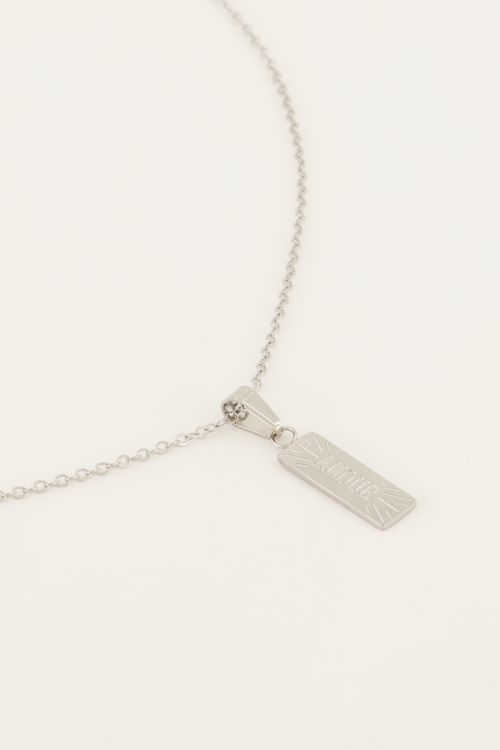 Ketting met amour bedel