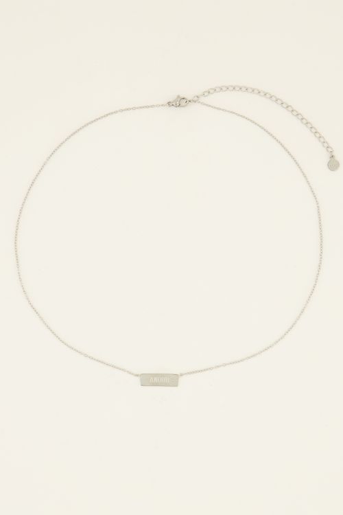 Ketting met amour plaatje