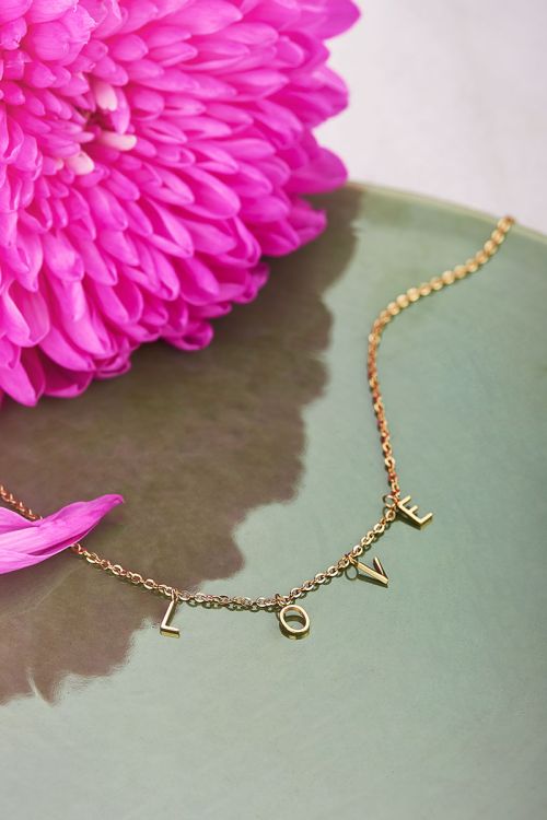 ketting letters love my jewellery