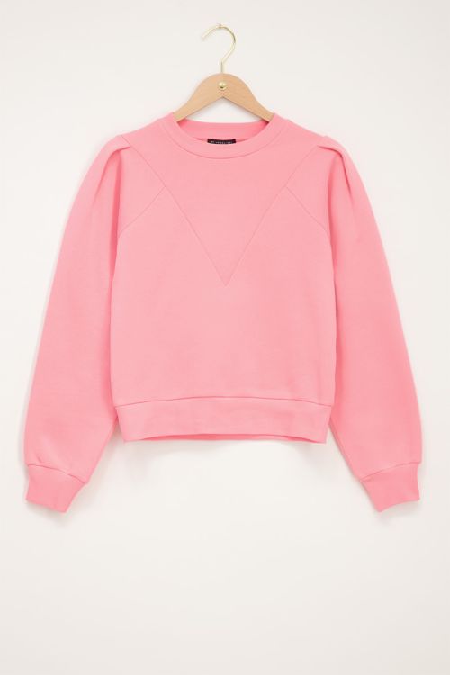 licht roze sweater