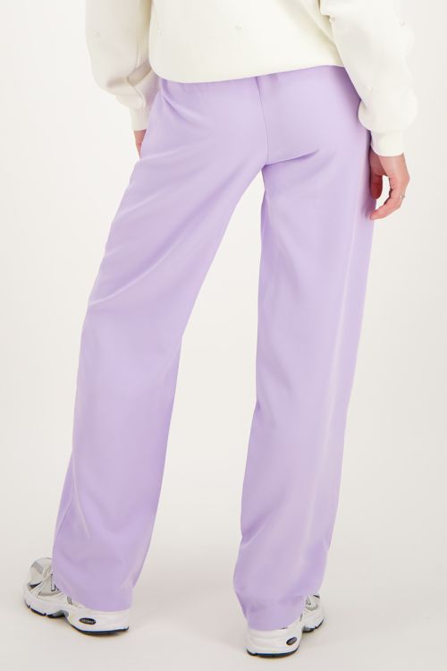 Lilac elasticated trousers | My Jewellery