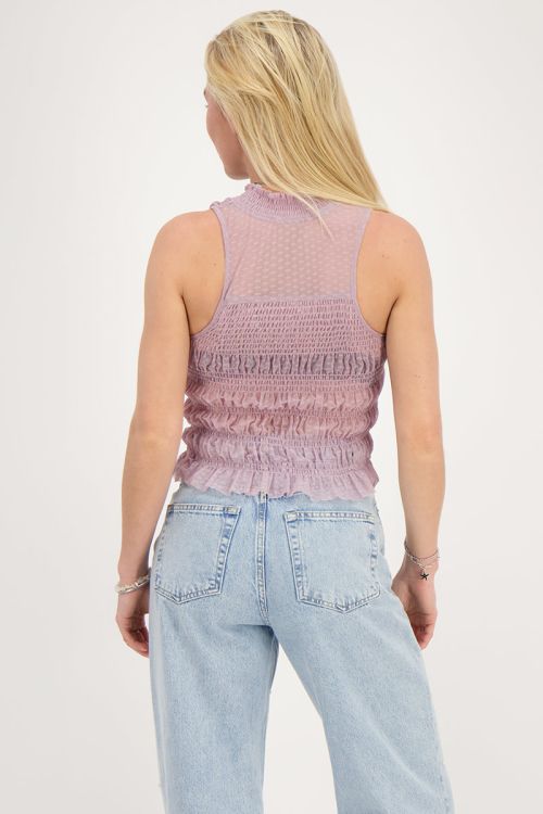 Lilac tulle smock top | My Jewellery