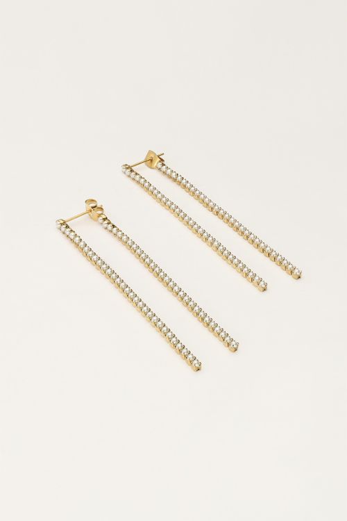 Drop earrings with pearls | My Jewellery