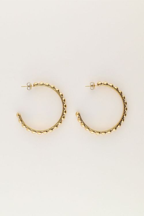 Earrings medium with dots | My Jewellery