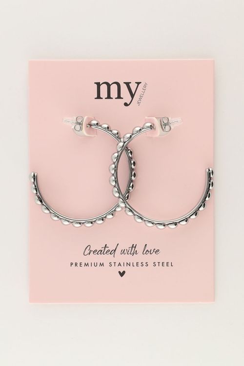 Earrings medium with dots | My Jewellery