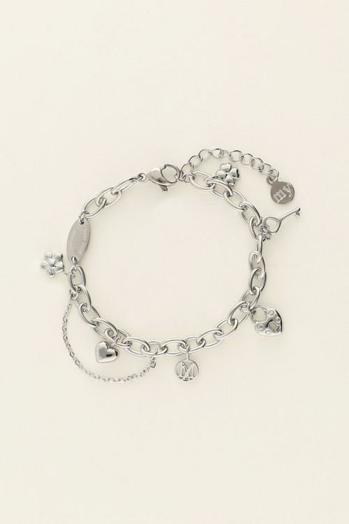 Mini love life bracelet with charms | My Jewellery