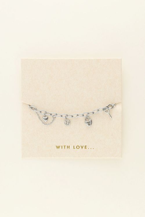 Mini love life bracelet with charms | My Jewellery