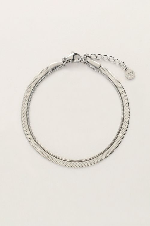 Minimalist double chain-link bracelet | My Jewellery