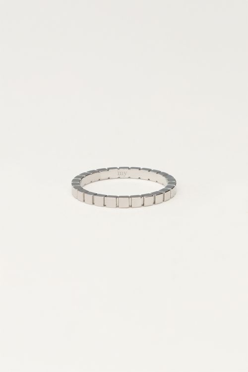 Minimalist ring with squares | My Jewellery