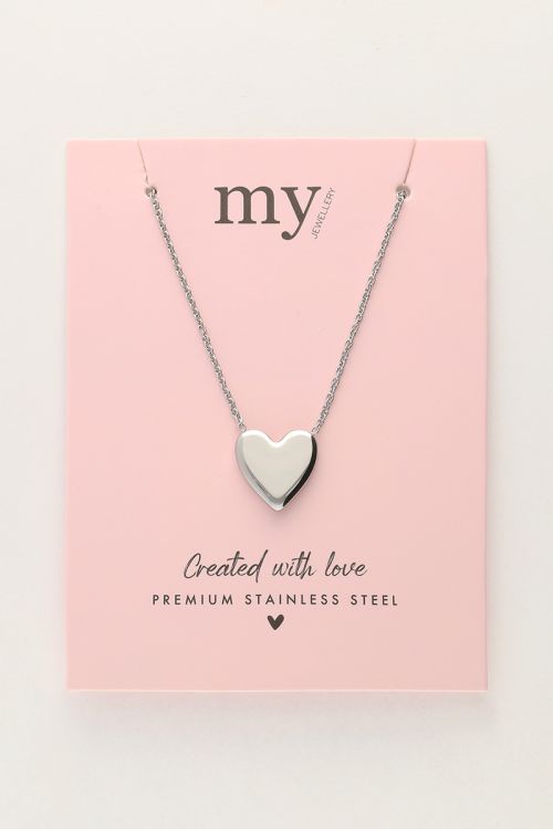 Minimalist necklace with heart | My Jewellery