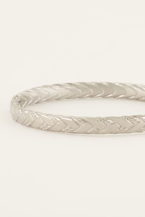 Minimalistisch gevlochten bangle | My Jewellery
