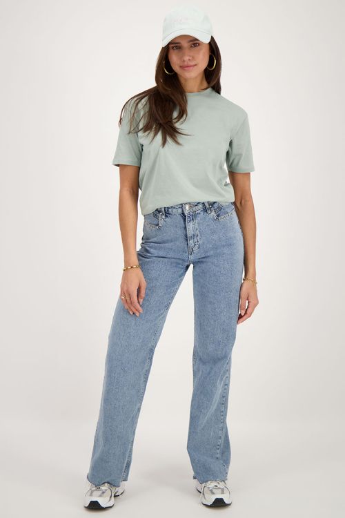 Mint green T-shirt C'est la vie  | My Jewellery