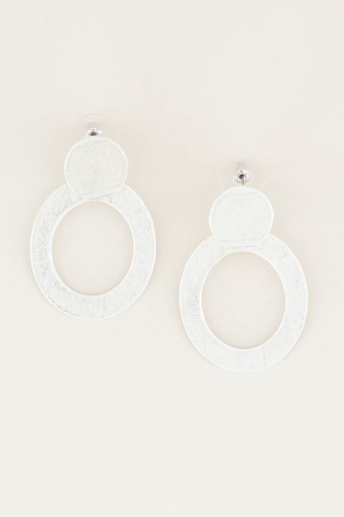 Cirkel statement oorbellen, statement oorbellen My Jewellery