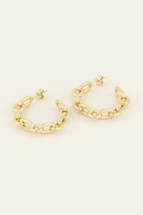 Chunky chain earrings | Earrings | My Jewellery