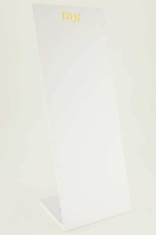 POS Lange Ketting Display Wit