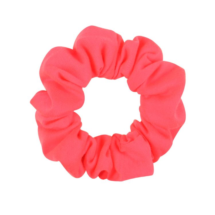 Neon roze scrunchie, haarelastiek My Jewellery
