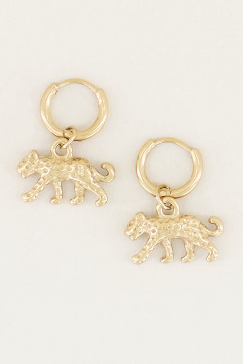 Leopard earrings, minimalist earrings My Jewellery
