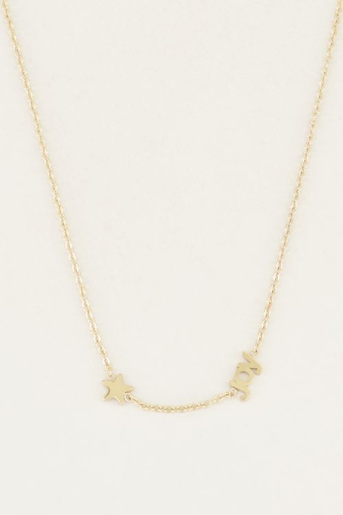 Joy ketting met ster | Ketting als cadeau van My Jewellery