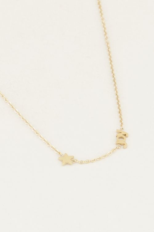 Joy ketting met ster | Ketting als cadeau van My Jewellery