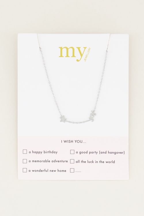 Joy ketting met ster | Ketting als cadeau van My Jewellery