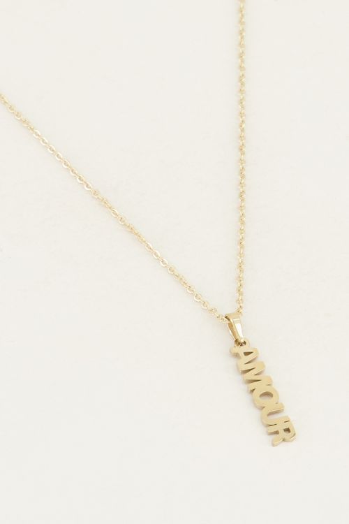 Ketting amour bedel | Liefdes ketting My Jewellery
