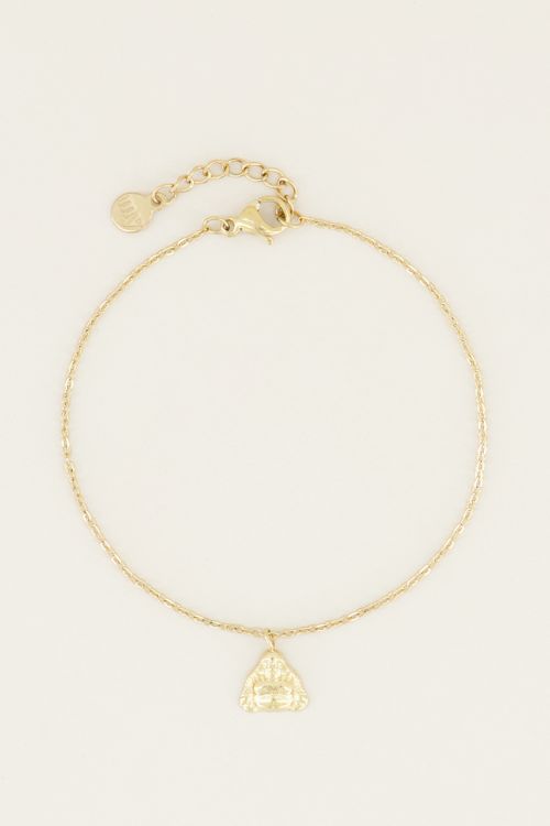Moments bracelet boedha | Bedel armband bij My Jewellery