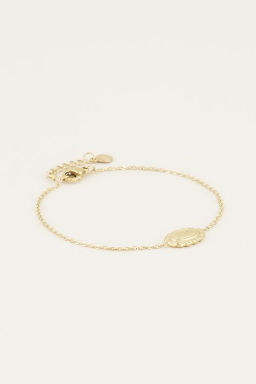 Moments bracelet vintage rose | Bedel armband van My Jewellery