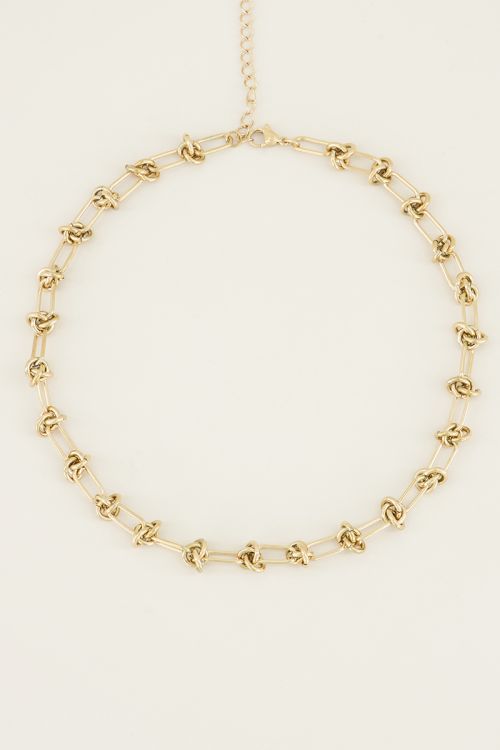 Ketting met knoopjes | Knopen ketting My Jewellery